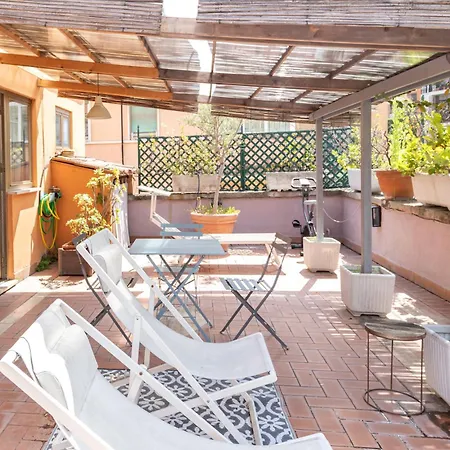 Your Trastevere Terrace דירה *